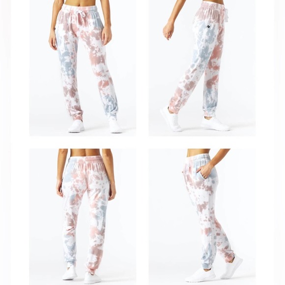 Glyder Pants - NWT ~ GLYDER ~ Super Soft Halfway Jogger ~ Candy Tie Dye ~ Size Small